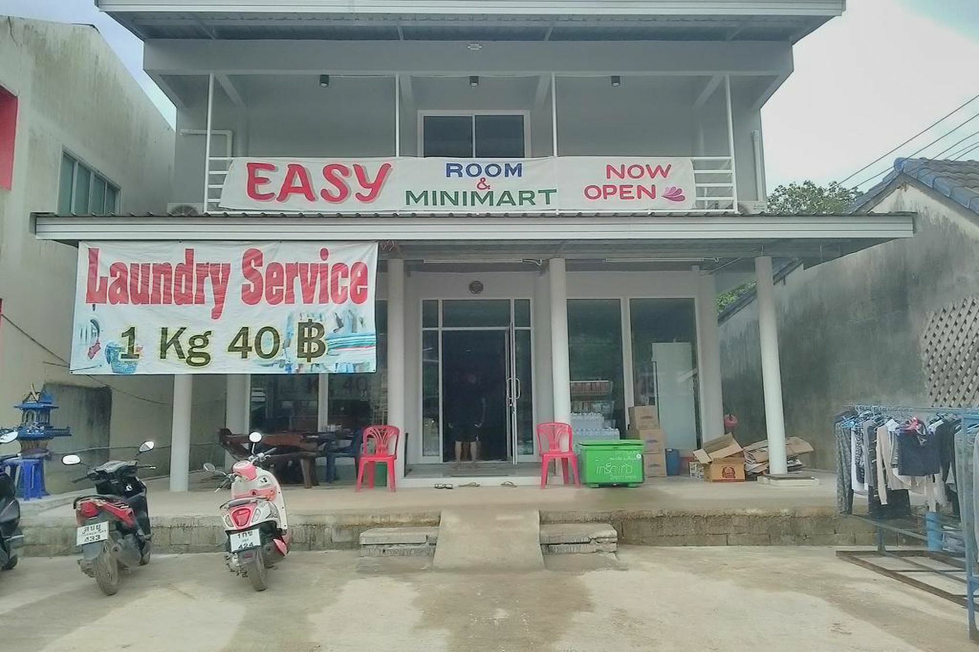 Easy Rooms And Minimart Ко-Ланта Экстерьер фото